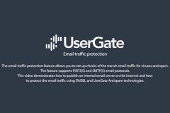 UserGate 5. Email traffic protection