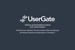 Setting up the Kerberos-based user authorization